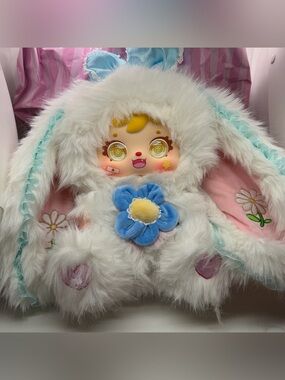 Samuel 680% Rabbit Elf‎ Confirmed White Embroidered Rabbit Plush Doll